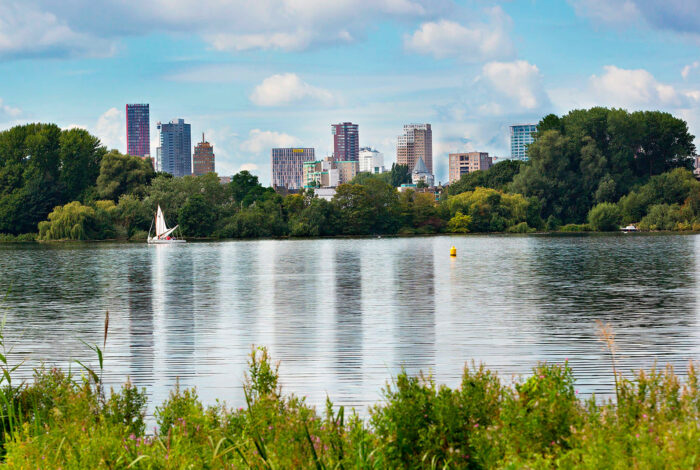 Recreation in the green and on the water